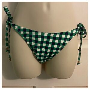 Letarte Chex Side Tie Bikini Bottom